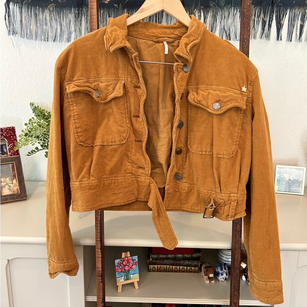 Free people cropped jacket